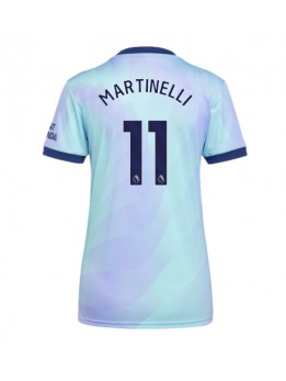 Arsenal Gabriel Martinelli #11 Ausweichtrikot für Frauen 2024-25 Kurzarm